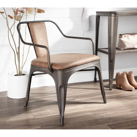 Cheap π Carbon Loft Samira Industrial Accent/Dining Chairs (Set Of 2) Black/grey Fabric π₯°