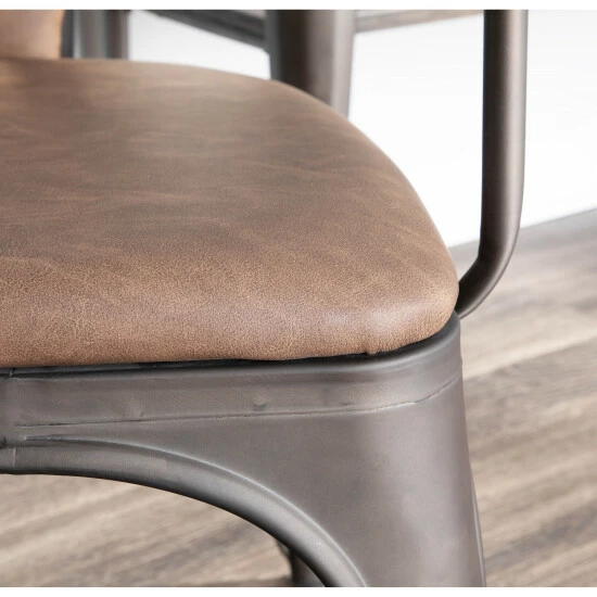 Cheap π Carbon Loft Samira Industrial Accent/Dining Chairs (Set Of 2) Black/grey Fabric π₯° - Image 6