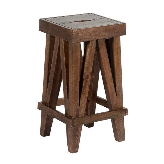 Best Pirce ❤️ Carbon Loft Omer 26-inch Industrial Wood Counter Height Stool ❤️ - Image 2