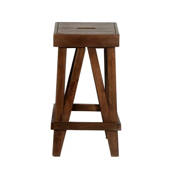 Best Pirce ❤️ Carbon Loft Omer 26-inch Industrial Wood Counter Height Stool ❤️ - Image 3