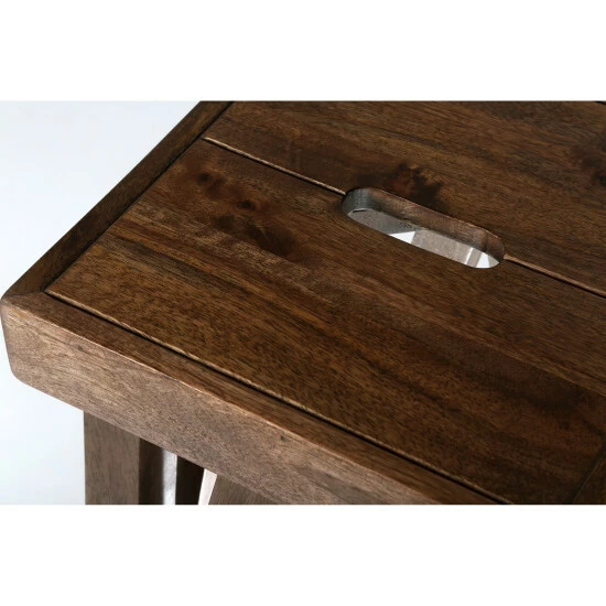 Best Pirce ❤️ Carbon Loft Omer 26-inch Industrial Wood Counter Height Stool ❤️ - Image 5