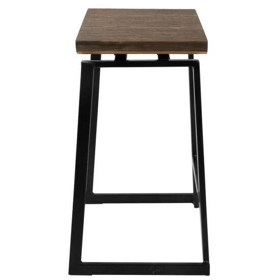 Budget β Carbon Loft Richard Metal And Wood Industrial Counter Stools (Set Of 2) π - Image 5