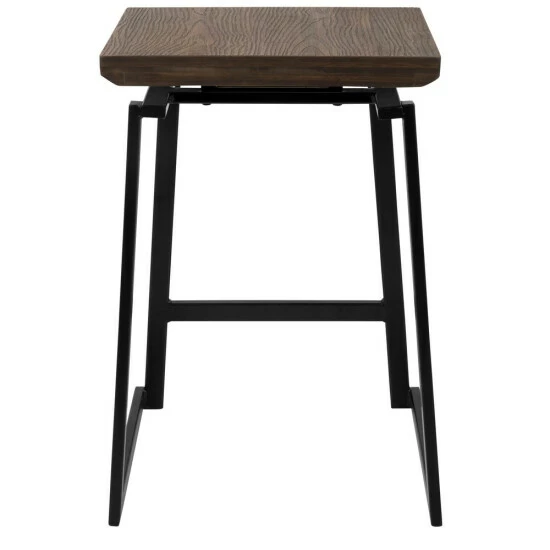 Budget β Carbon Loft Richard Metal And Wood Industrial Counter Stools (Set Of 2) π - Image 7
