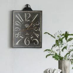 Wholesale β¨ A&B Home Carbon Loft Ekkaia Rustic Metal Wall Clock π