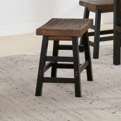 Discount π Carbon Loft Lawrence Reclaimed Wood Dining Stool With Metal Legs βοΈ