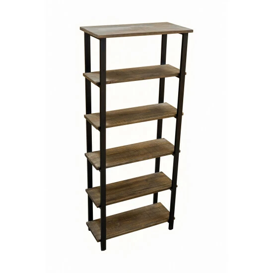 Deals π Carbon Loft Lawrence 5-shelf Metal And Solid Wood Bookcase β€οΈ - Image 8