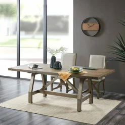 Wholesale 🎁 Carbon Loft Magie Amber Dining Table Grey/silver 🛒