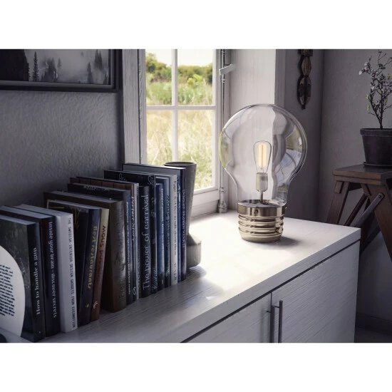 Hot Sale π Carbon Loft Curie Antique Brass 18-inch Table Lamp - Bulb Included π - Image 8