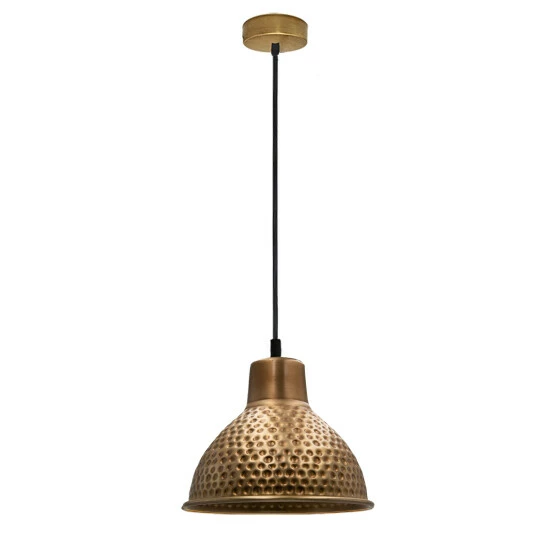 Best Sale π Carbon Loft Valemon 6.5-inch π¨ Hammered Metal 1-light Pendant β€οΈ - Image 7