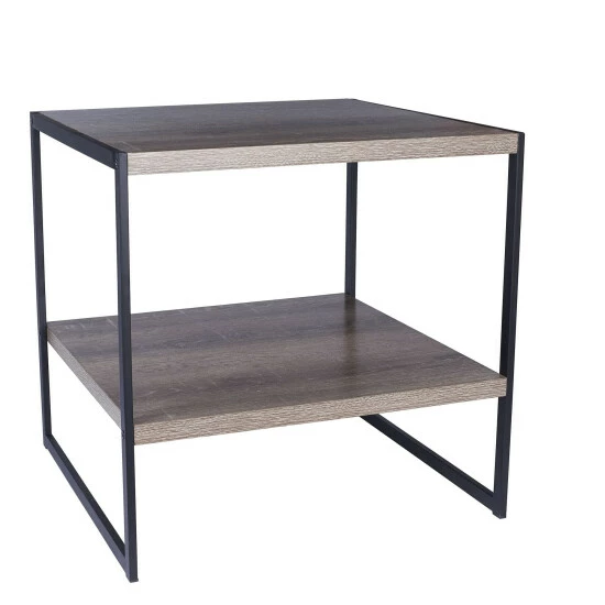 Best deal π Carbon Loft Morse Distressed Black/Grey Metal/Ashwood End Table π