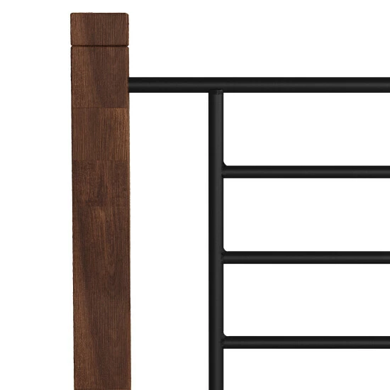 Buy π Carbon Loft Kamani Dark Brown Headboard π - Image 4