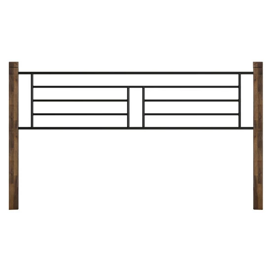 Buy π Carbon Loft Kamani Dark Brown Headboard π - Image 6