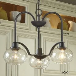 Wholesale 👍 Carbon Loft Martin 3-light Old Bronze Chandelier 👏