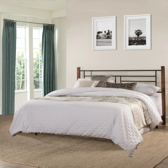 Buy π Carbon Loft Kamani Dark Brown Headboard π - Image 7