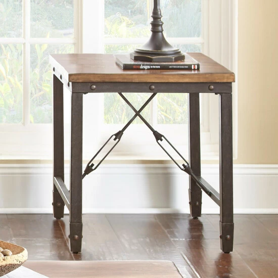 Top 10 βοΈ Carbon Loft Gatling Natural Industrial End Table π―