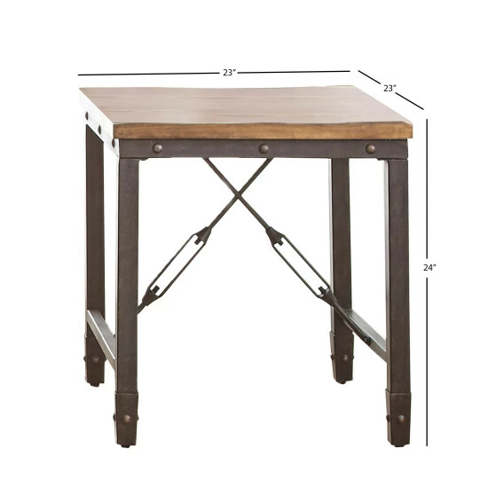 Top 10 βοΈ Carbon Loft Gatling Natural Industrial End Table π― - Image 5