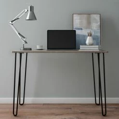 Buy ✨ Carbon Loft Shimokawa Desk With Hairpin Legs 😀
