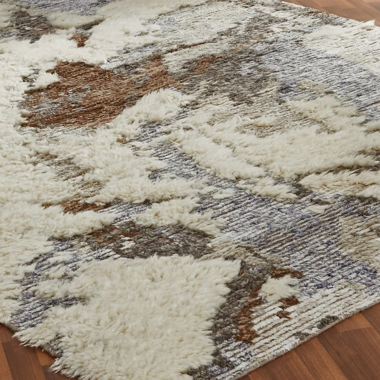 Discount 🧨 Carbon Loft Silkina Granite Earth Shag Area Rug ❤️ - Image 4