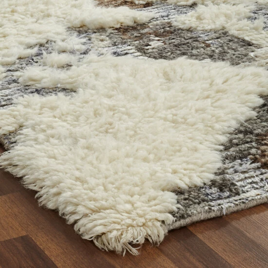 Discount 🧨 Carbon Loft Silkina Granite Earth Shag Area Rug ❤️ - Image 5
