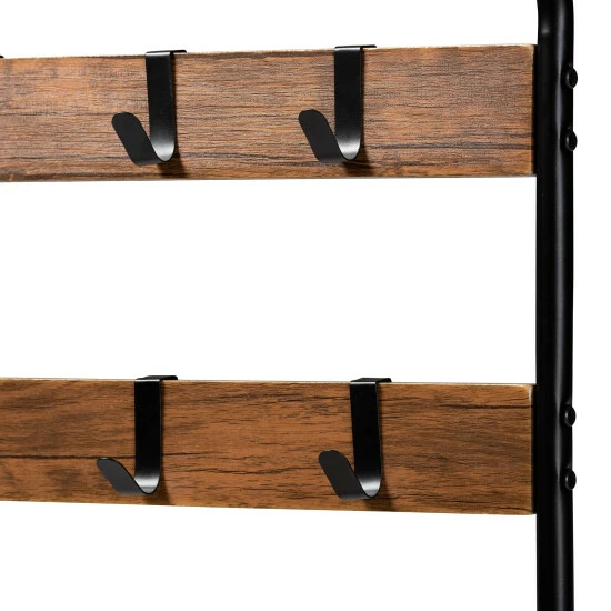 Flash Sale βοΈ Carbon Loft Kalipha Vintage Rustic Industrial Entryway Hall Tree π - Image 5