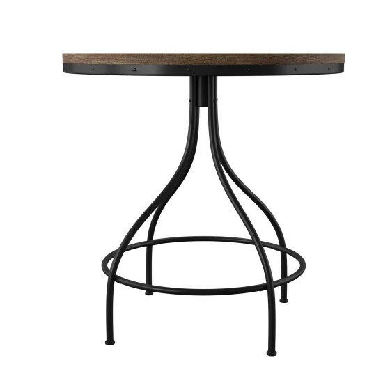 Buy βοΈ Carbon Loft Vintage Series Distressed Metal Pub Table βοΈ - Image 3