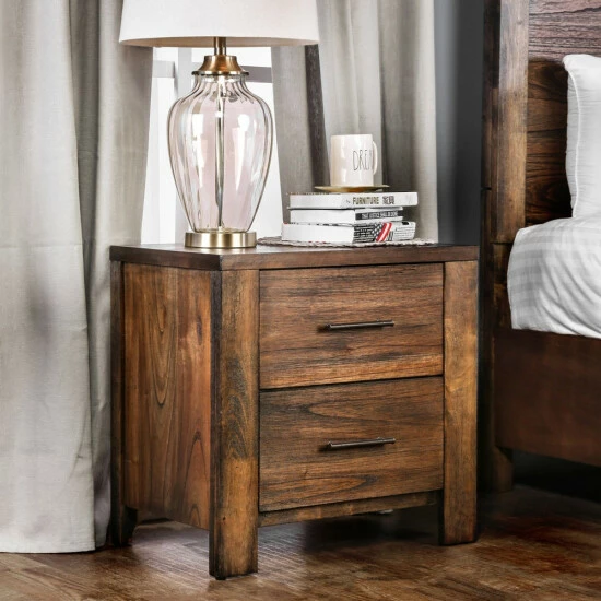 Cheapest π Carbon Loft Marquez Rustic Oak 2-drawer Nightstand π