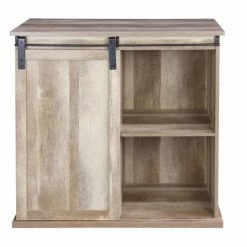 Wholesale 🔥 Carbon Loft Leguizamo Sliding Barn Door Wine Cabinet ✔️