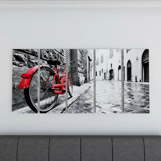 Best reviews of π Carbon Loft 'Retro Vintage Red Bike' Cityscape Photography Canvas Print β¨