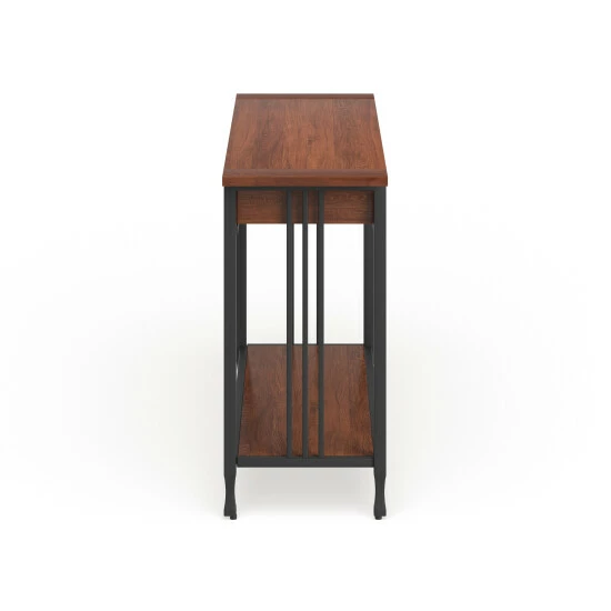 Budget β Carbon Loft Peter Matte Black Slatted Sofa Table Black Wash π₯° - Image 3