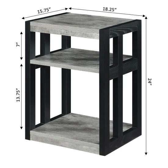 Cheapest π Carbon Loft Sohni 3 Tier End Table Cherry/black π― - Image 6