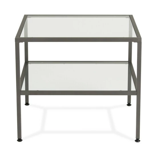 Coupon π Carbon Loft Heimlich One Shelf End Table Pewter β - Image 4