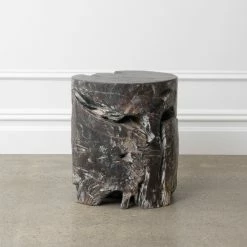 Outlet ⌛ Carbon Loft Folse Solid Teak Stool - 13" L X 13" W X 16" H Black 🧨