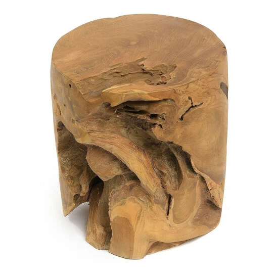 Outlet β Carbon Loft Folse Solid Teak Stool - 13" L X 13" W X 16" H Black 𧨠- Image 8