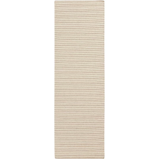 Outlet 𧨠Carbon Loft Percy Striped Wool Runner Rug Grey π - Image 7