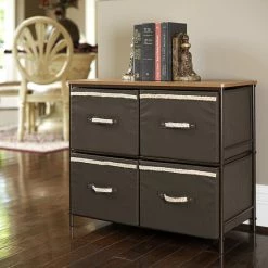 Discount π Carbon Loft Burr 4-bin 2-shelf Drawer Storage Unit π