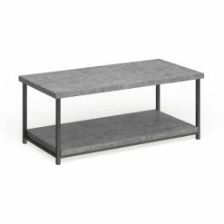 Best Pirce ⌛ Carbon Loft Shikibu Faux Slate Coffee Table With Storage Shelf ✨