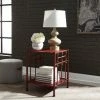 Coupon ✔️ Carbon Loft Vintage Series Distressed Metal Open Night Stand - Red 🤩