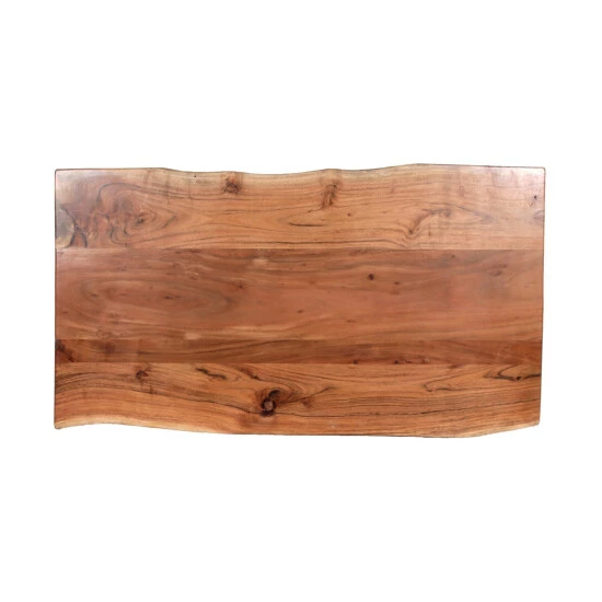 Wholesale π Carbon Loft Czuchry Natural Acacia Wood Live Edge Large Hairpin Coffee Table π - Image 4