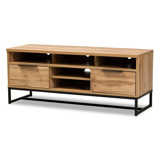 Deals π Carbon Loft Jiah Modern And Contemporary Industrial TV Stand π - Image 2