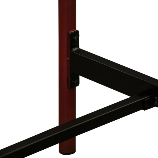 Promo π Carbon Loft Vintage Series Distressed Metal Queen Bed - Red βοΈ - Image 4