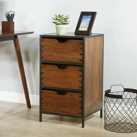 Cheapest β¨ Carbon Loft Maloney 3-drawer Storage Cabinet π―