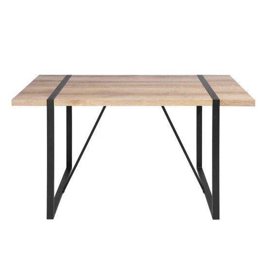 Best Sale π Carbon Loft Carmen Modern Extra Large Dining Table Light Brown π - Image 8