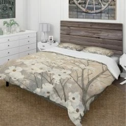 Coupon 🎁 Carbon Loft Gigliotti Brown And Grey Floral Bedding Set 🌟