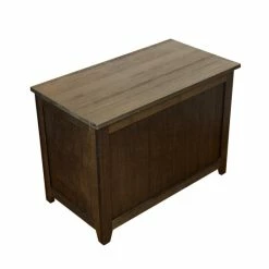 Wholesale 👏 Carbon Loft Molyneux Solid Bamboo Storage Bench Brushed Brown 🎉