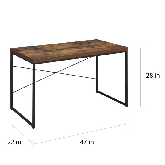 Flash Sale β€οΈ Carbon Loft Kehlmann Black Metal And Wood Desk π - Image 6