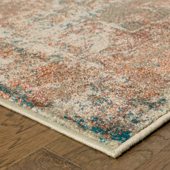 Best Sale π Carbon Loft Winkel Distressed Traditional Beige/ Multi Rug Beige/multi π - Image 3