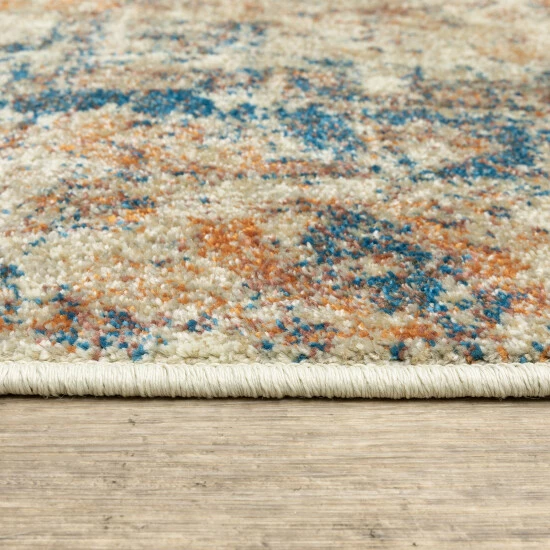 Best Sale π Carbon Loft Winkel Distressed Traditional Beige/ Multi Rug Beige/multi π - Image 4