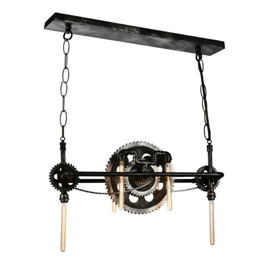 Cheapest π₯° Carbon Loft Randak 6-light Silver Grey Chandelier π