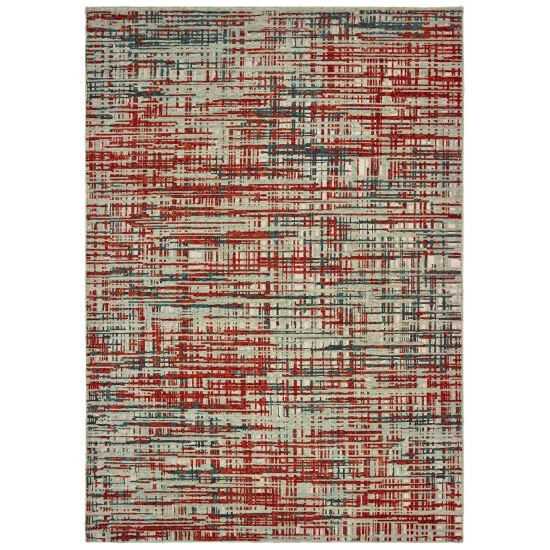 Wholesale π Carbon Loft Katsopolis Blue And Grey Area Rug Grey/red π