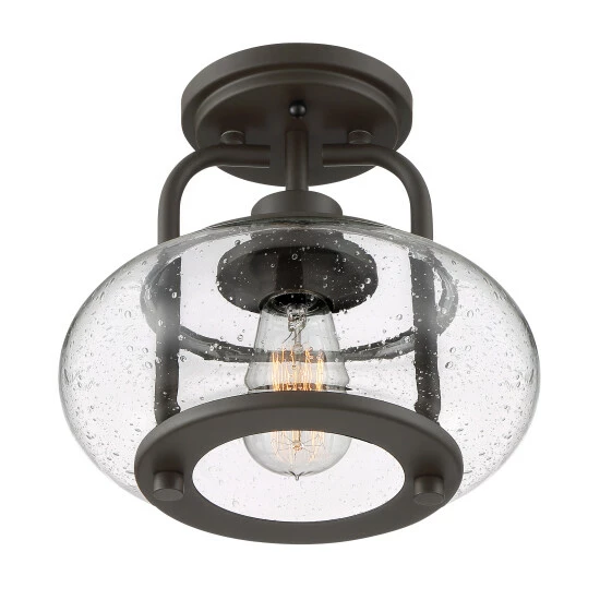 Wholesale β Carbon Loft Martin Old Bronze Semi-flush Fixture β€οΈ - Image 3